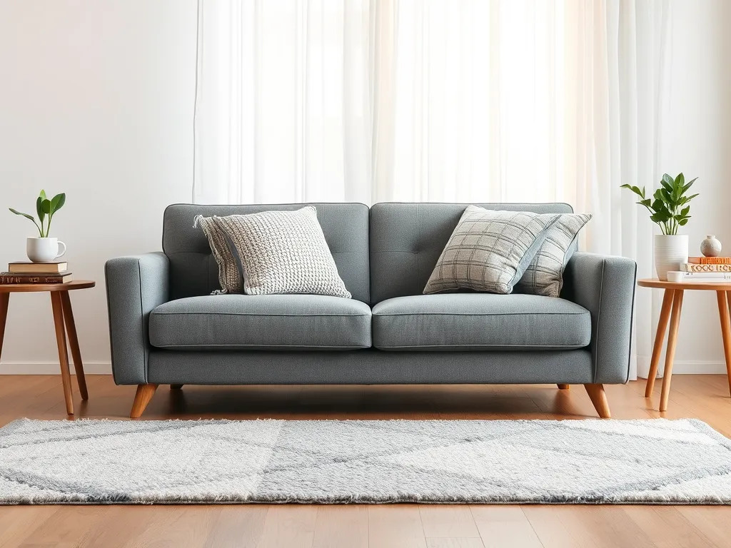 Jaki dywan do szarej kanapy?