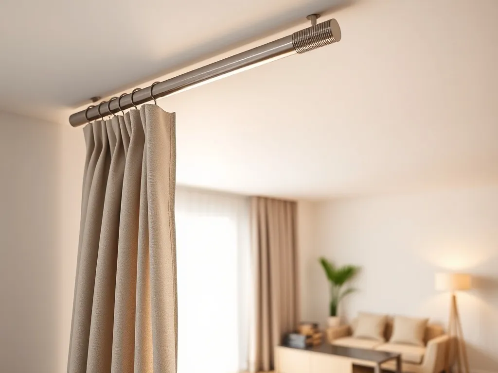 Jak dobrać karnisze sufitowe do nowoczesnych wnętrz