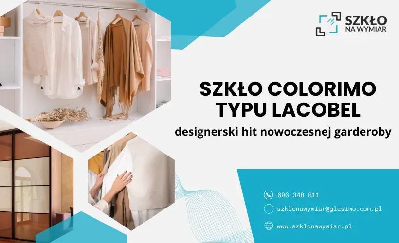 Szkło Colorimo typu Lacobel