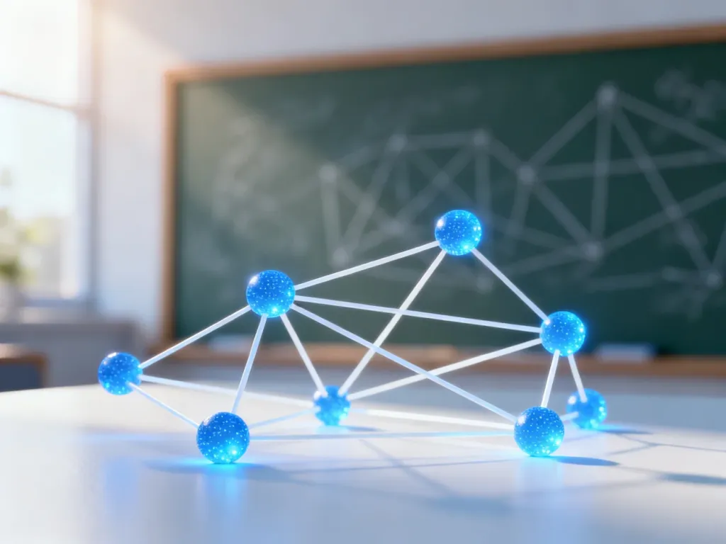 Wizualizacja matematyczna przedstawiająca funkcję iniektywną, w której każdy element zbioru ma unikalny odpowiednik.